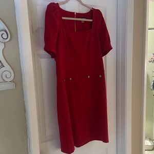 Karl Lagerfeld Red Mini Dress